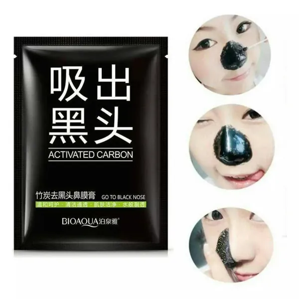 Bioaqua Activated Carbon Suck Out Mini Blackhead Remover Face Mask – View 2