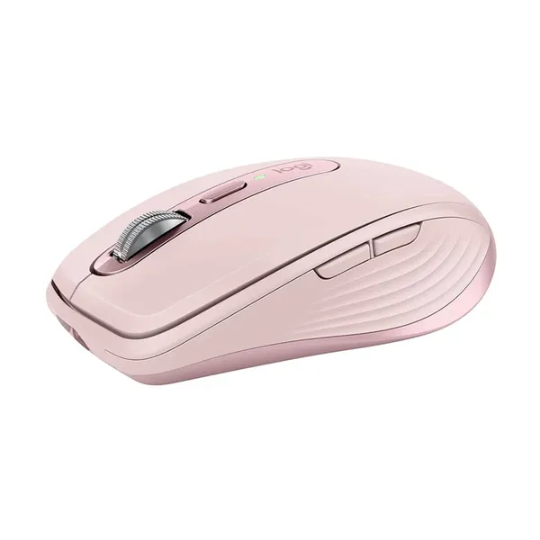 Logitech MX Anywhere 3s Rechargeable Compact Wireless Mouse – Color: Pink – View 3