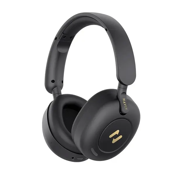  Havit H655BT Pro Hybrid ANC Wireless Bluetooth Headphone – Color: Black – View 1