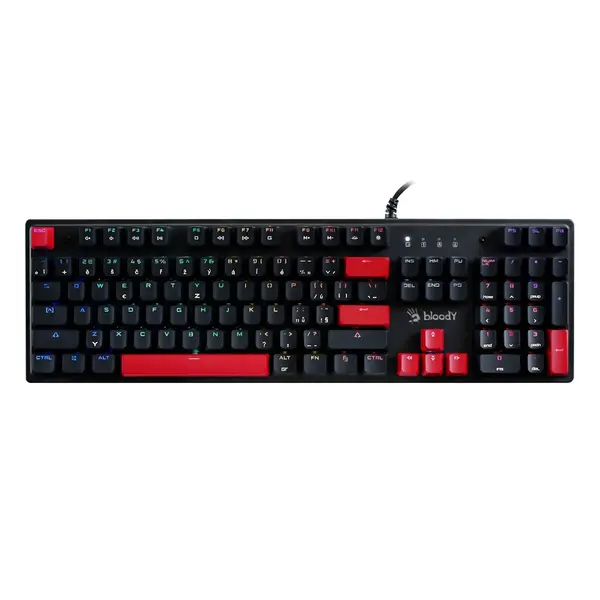  A4tech Bloody S510R Mechanical Wired RGB Gaming Keyboard – View 4