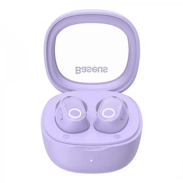 Baseus Bowie TWS WM02 True Wireless Earbuds – Color: Purple – View 2