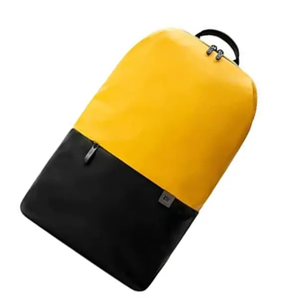 Xiaomi 20l Waterproof simple casual backpack – Color: Yellow – View 2