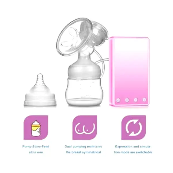 Electric RH258 Intelligent Comfort Breast Pump With Massage Function – View 2