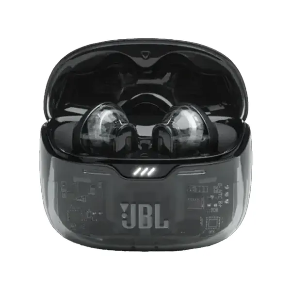 JBL Tune Beam Ghost Edition ANC True Wireless Earbuds – Color: Black – View 1