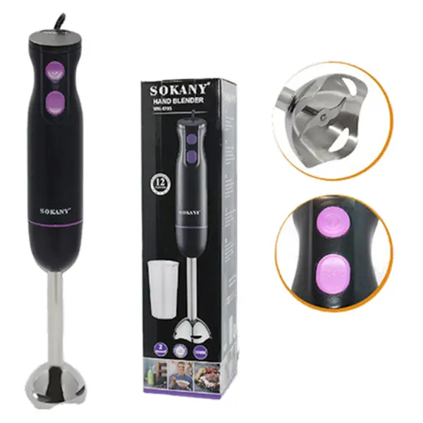 SOKANY WK-1705 Electric Food Blender Mixer Egg Beater Hand Blander – View 2