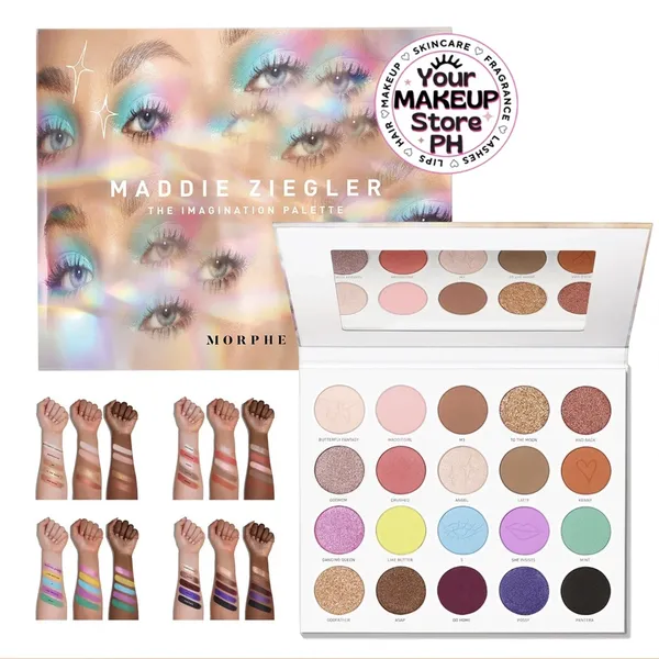 Morphe X 20 Color Maddie Ziegler Imagination Eyeshadow Palette – View 3