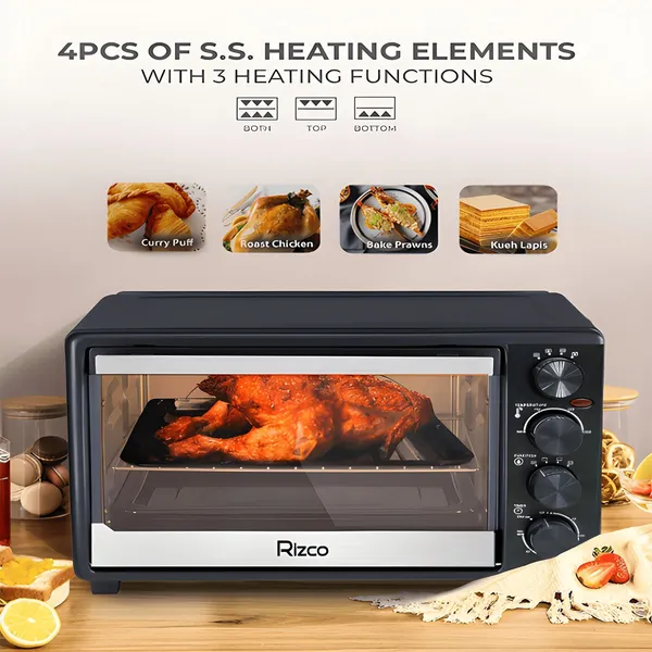 Rizco REO 45 Electric Oven 45 Liter Capacity – View 3