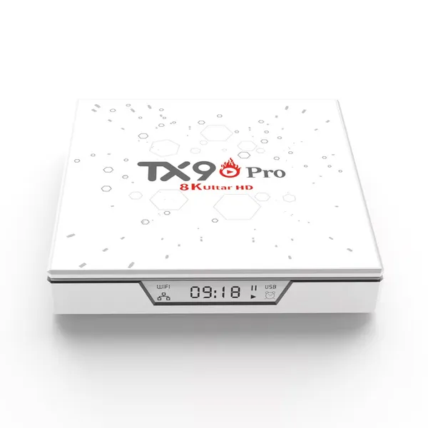 TX90 Pro 14K Ultra HD Android TV Box with Voice Control Remote – View 4