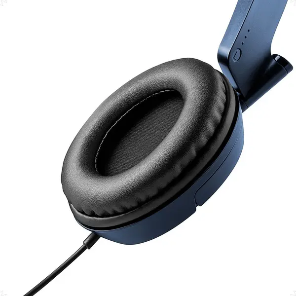 Edifier H840 Ergonomic Over-Ear Wired Headphones – Color: Blue – View 3
