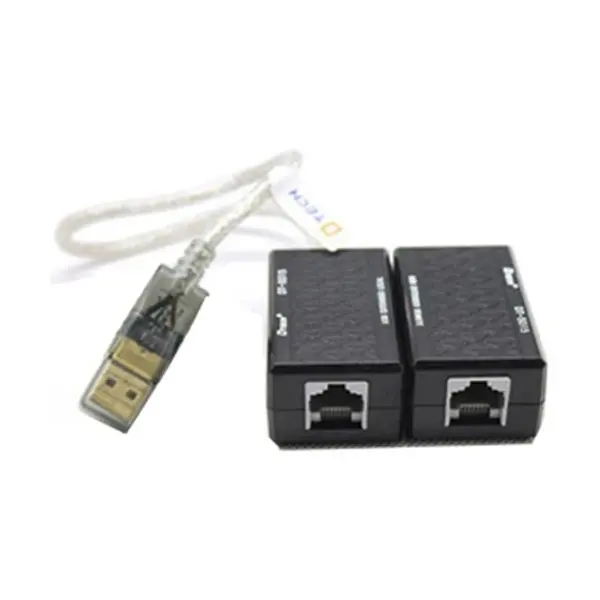 Dtech DT-5015 USB 2.0 60M Extender by LAN Adapters – View 2