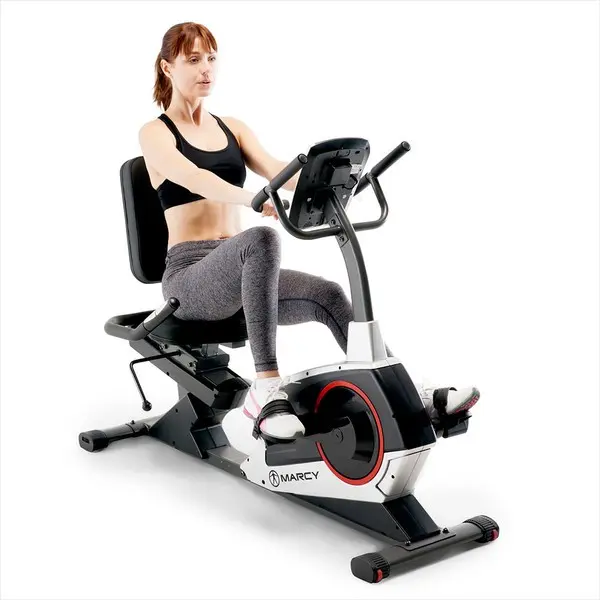 Marcy ME-706 Regenerating Magnetic Recumbent Bike by – View 3