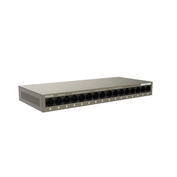 Tenda TEG1016M 16 Port Gigabit Ethernet Metal Body Switch – View 4