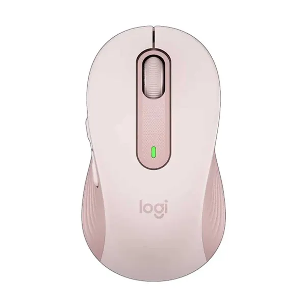 Logitech Signature M650 Bluetooth Wireless Mouse – Color: Pink – View 1