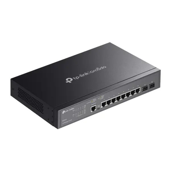 TP-LINK TL-SG3210 JetStream 8 Port Gigabit L2 Light Managed Switch  – View 2