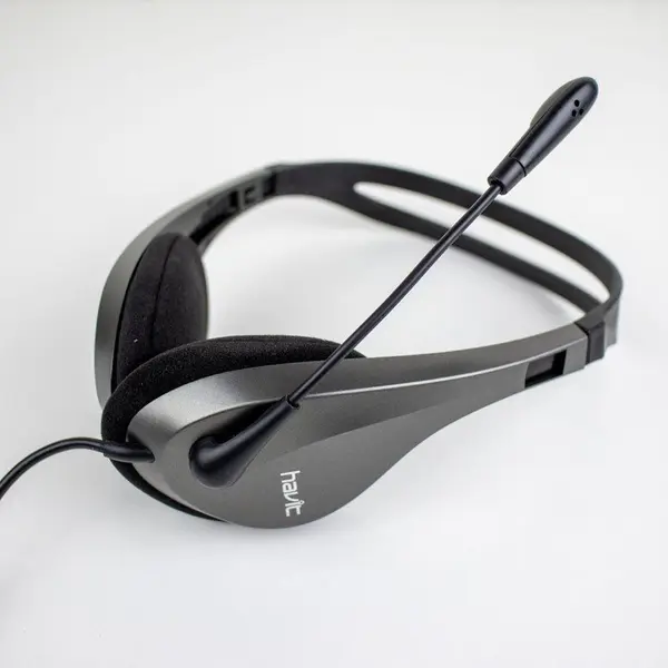  HAVIT H205D Double Plug 3.5mm Stereo Wired Headphone With Mic – View 4