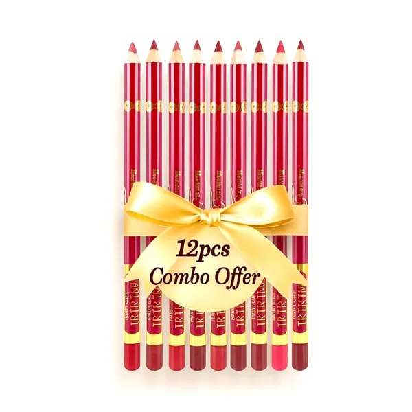 Tangnada Yalaiyi Wenxiu 12-Color Matte Lipliner Combo – View 1