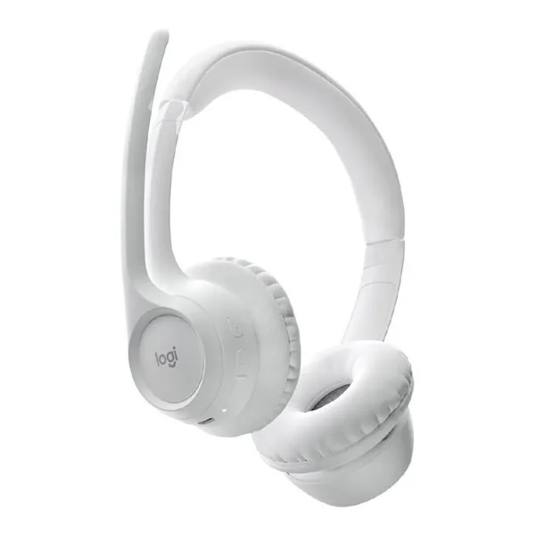 Logitech Zone 300 Wireless Bluetooth Headphone – Color: White – View 2