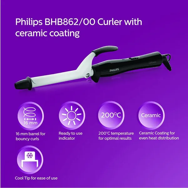 Philips BHB862 Style Care Essential Curler Hair Straighteners for Women – View 4