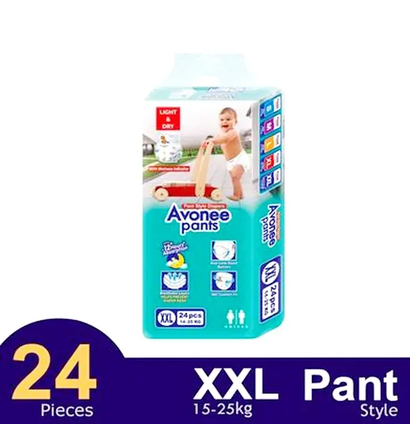 Avonee Double Leak Guard Pants System Baby Daiper – Quantity: 24 pcs – View 2