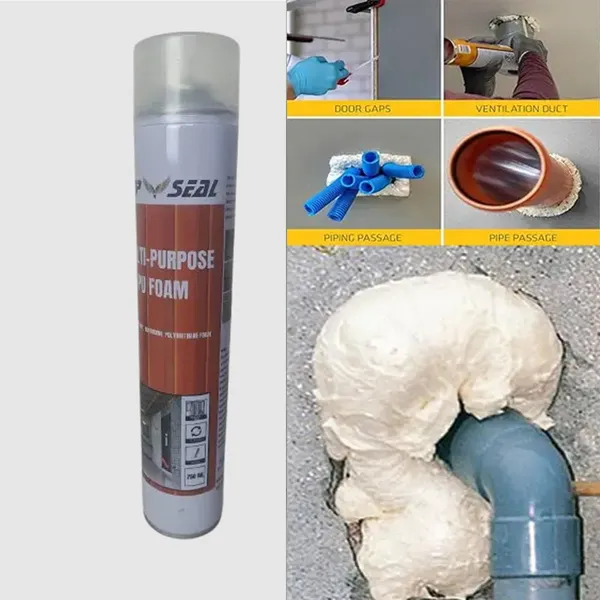 Waterproof PU Foam Spray Multipurpose Expandable 750ml  – View 2