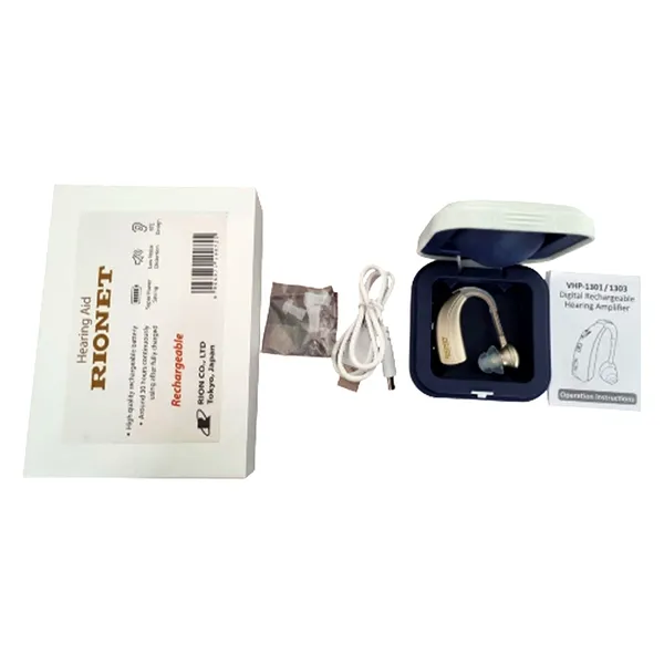 Rionet Digital Sounds Rechargeable Hearing Aid – View 4