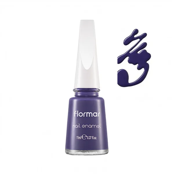 Flormar Beautiful Nail Enamel 425 Soft Purple Nail Polish – View 1