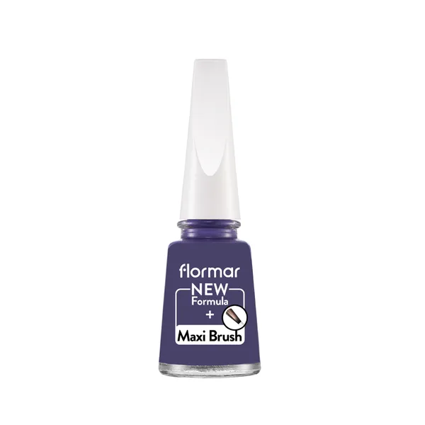Flormar Beautiful Nail Enamel 425 Soft Purple Nail Polish – View 3