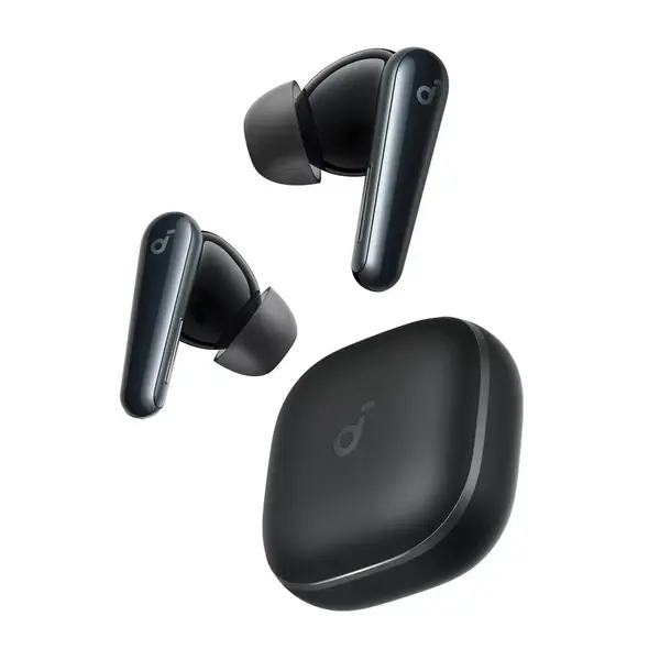 Anker SoundCore Liberty 5 Noise Cancelling Earbuds – Color: Black – View 1