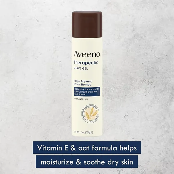 Aveeno Therapeutic Moisturizing Shaving Gel 7 Ounce 198g – View 3