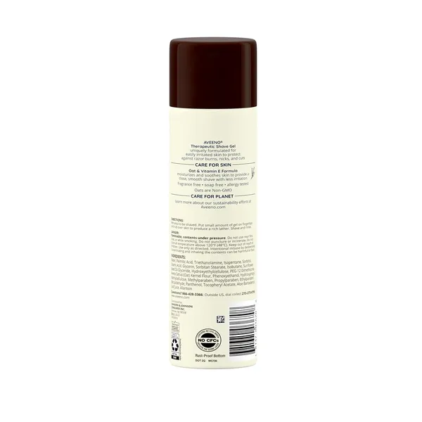 Aveeno Therapeutic Moisturizing Shaving Gel 7 Ounce 198g – View 5