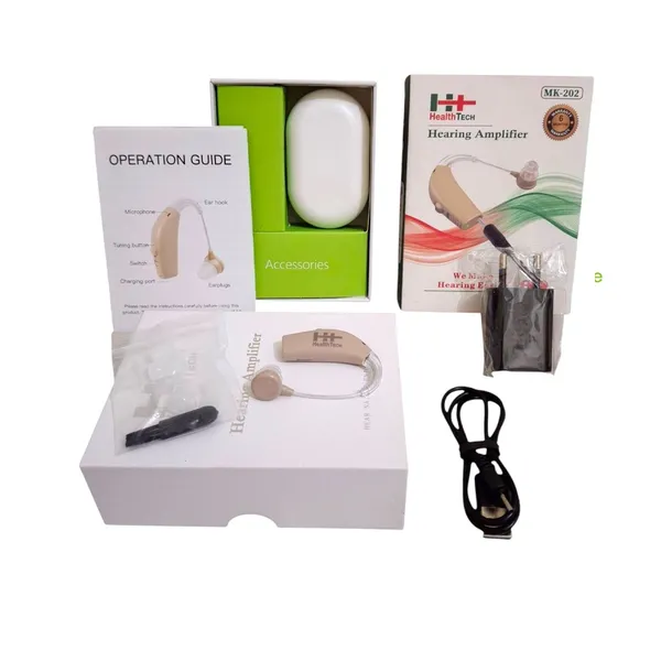 Health Tech MK202 Rechargeable Hearing Amplifier – View 7