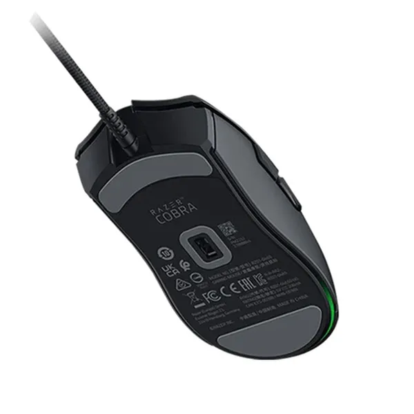 Razer Cobra RGB Black Wired Lightweight Gaming Mouse – Color: Black – View 3