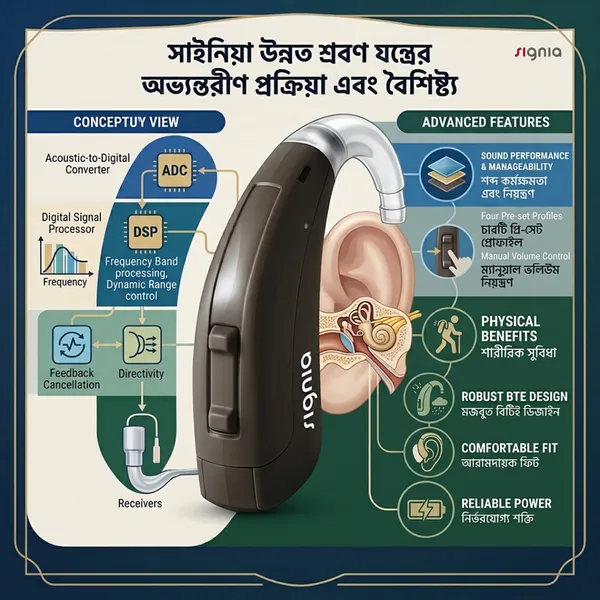 Signia BTE Fun P Hearing Aid – View 2