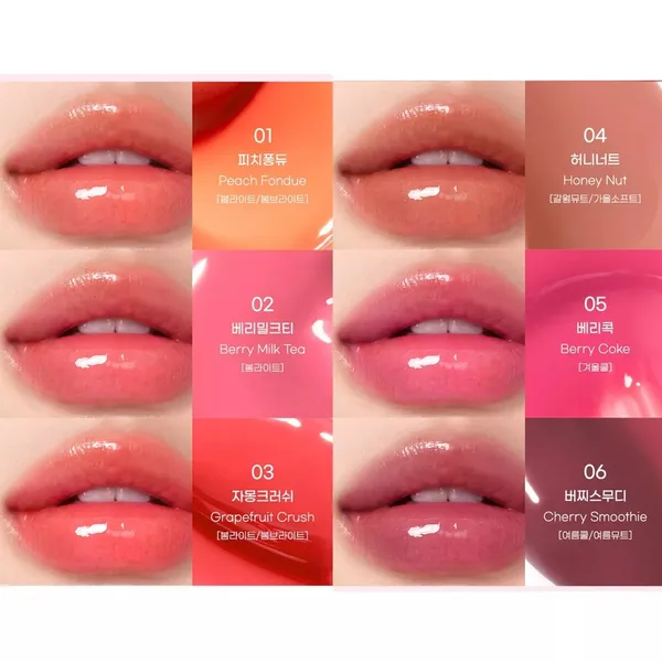 Peripera Heart Jam 09 Cherry Filling Lip Gloss – View 3