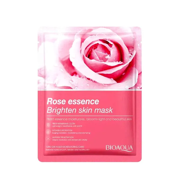 Bioaqua Rose Essence Brighten Natural Skin Sheet Mask 25G – View 1