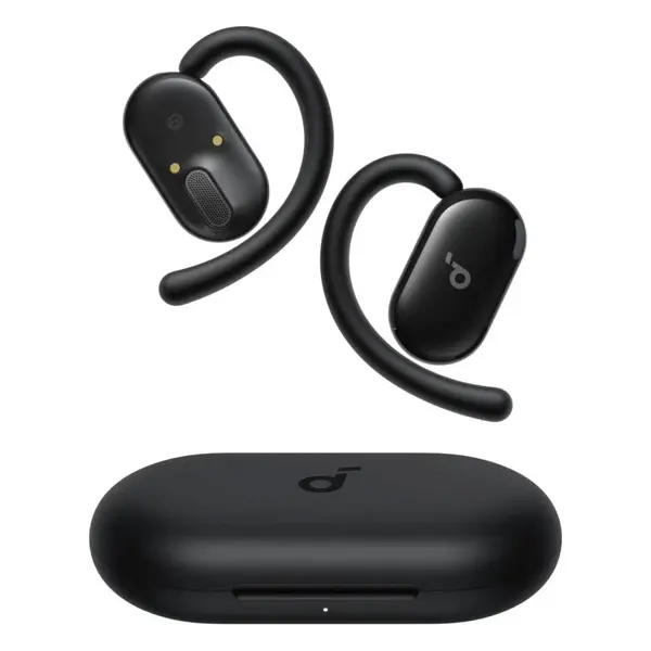 Anker Soundcore V20i Open-Ear True Wireless Earbuds – Color: Black – View 1