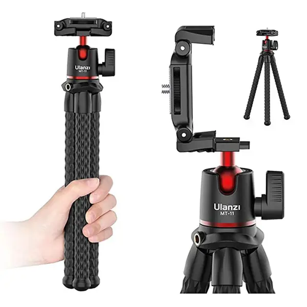 Ulanzi MT11 Octopus For DSLR Camera Ball Head Tripod – View 1