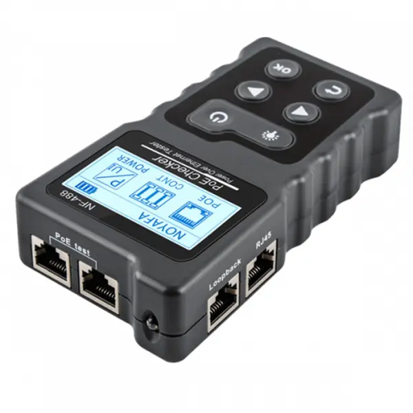Noyafa NF-488 Power over Ethernet PoE Network Cables Tester – View 2