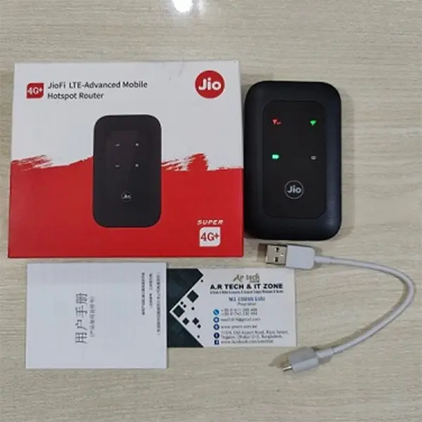 Jio MF800 4G Wifi Pocket Router 2100mAh Battery – View 4