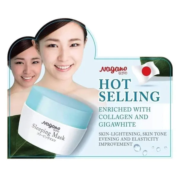 Nagano Sleeping Long-lasting Moisture Dull Skin Treatment Mask 30ml – View 3