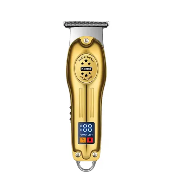 Kemei KM-678 Beard Trimmer and Hair Clipper for Men – Color: Gold – View 3