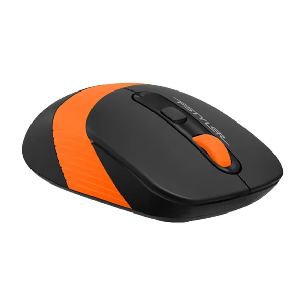 A4TECH FG12 FStyler Wireless Optical Mouse – Color: Orange – View 2