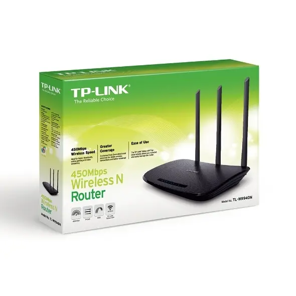TP-Link TL-WR940N 450Mbps Wireless N Router – View 4