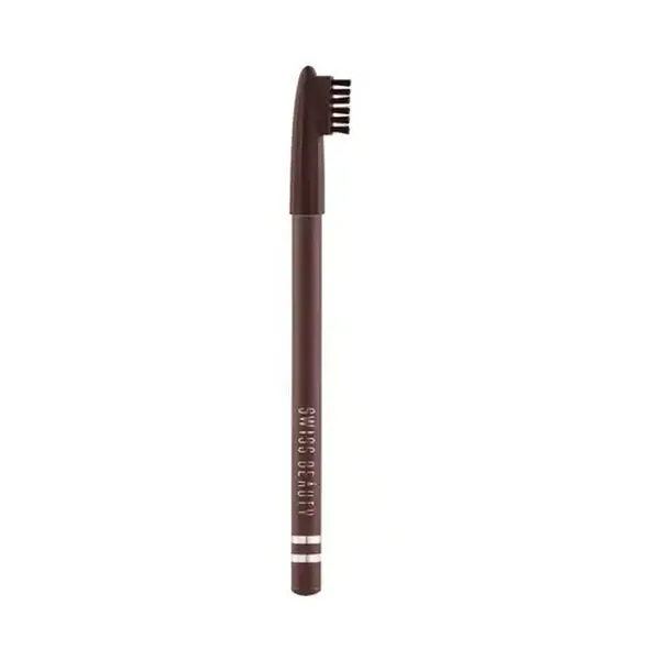 Swiss Beauty 102 Waterproof Eyebrow Pencil Dark Brown – View 2