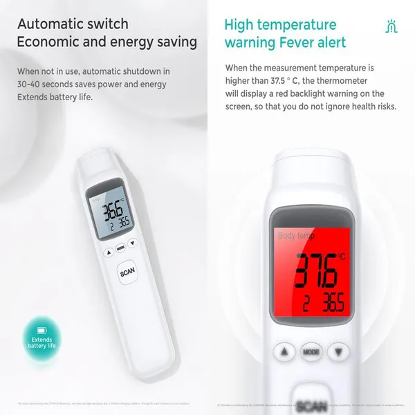 Joyroom JR-CY306 Free Hand Advance Sensor Infrared Thermometer – View 3