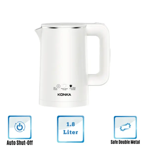 KONKA KEKLW-18C-360 Degree ABS Plastic material Electric Kettle – View 2