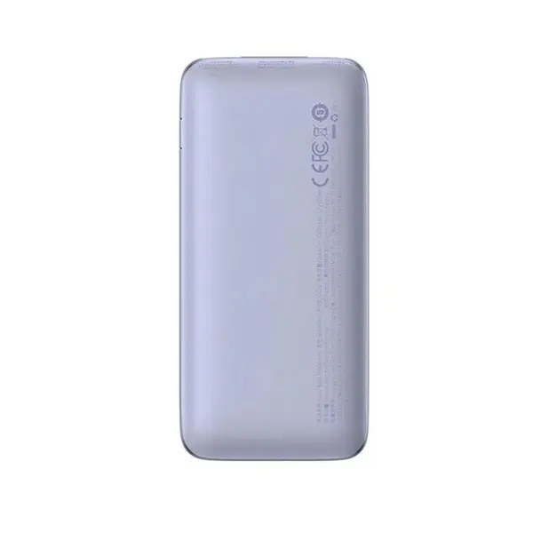 Baseus Bipow Pro Digital Display Fast Charge Power Bank – Color: Purple – View 2