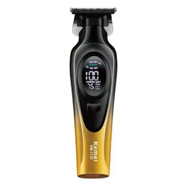 Kemei KM-1730 Rechargeable Beard & Hair Clipper Trimmer – Color: Gold – View 2