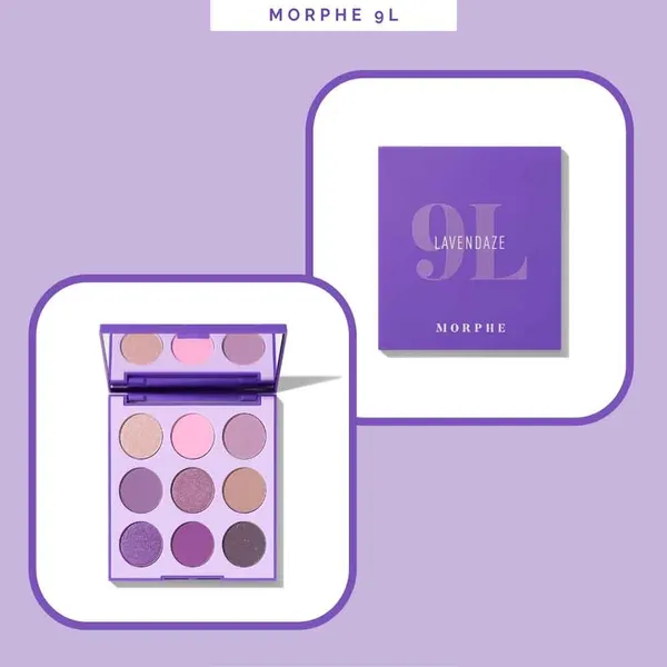 Morphe 9l Lavendaze Artistry Eyeshadow Palette – View 4