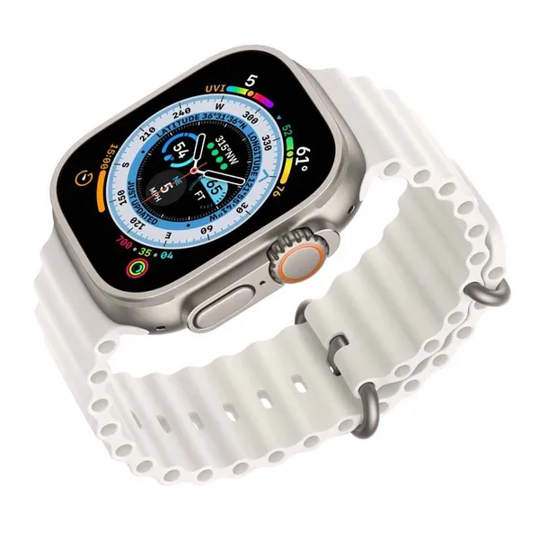 S8 Ultra 4g Waterproof Smartwatch – Color: Silver – View 2